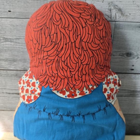 Vintage Raggedy Ann Plush Doll 15" - Picture 8 of 11